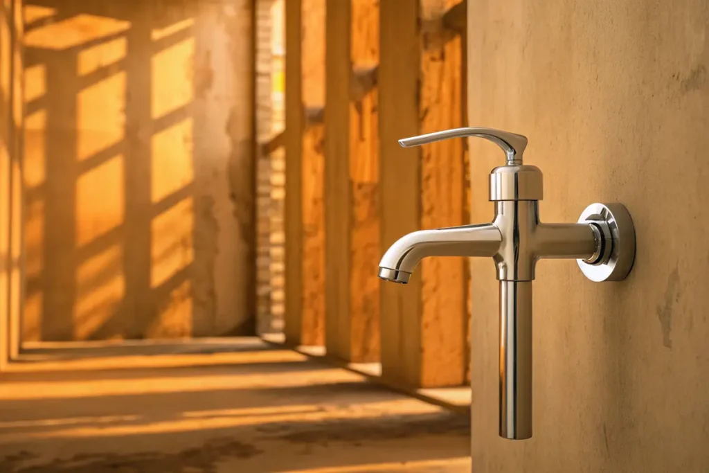 Hauteur du mitigeur de douche : la cote standard et les ajustements utiles