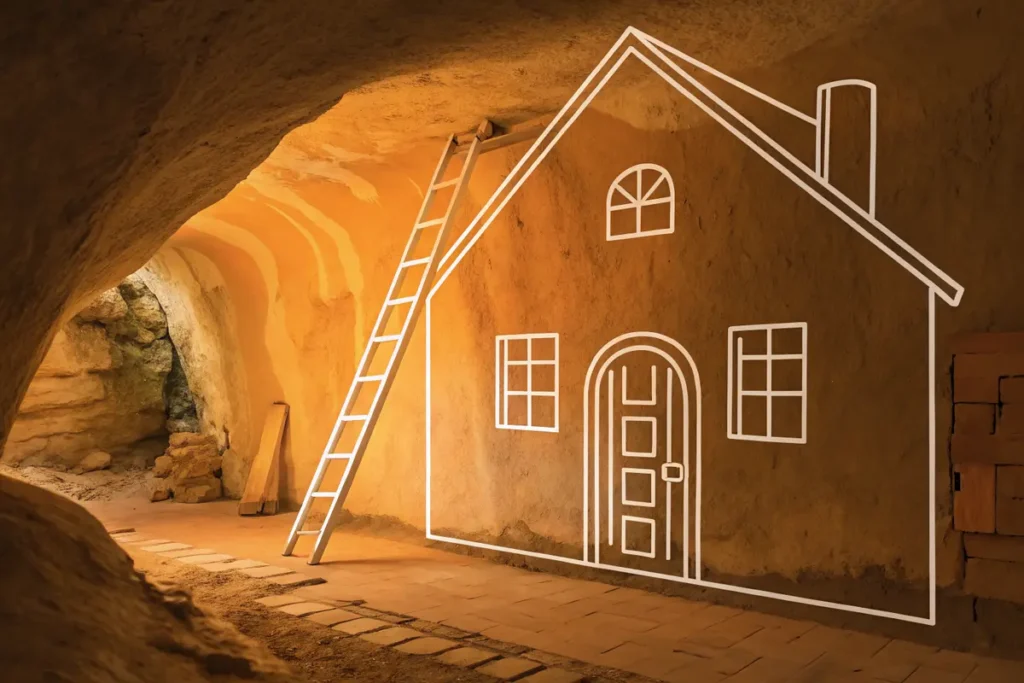 Coniophore des caves&nbsp;: reconnaître ce champignon lignivore et protéger le bois