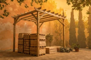 Quel bois pour une pergola durable et stable en extérieur